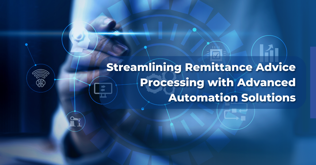 Remittance advice processing automation