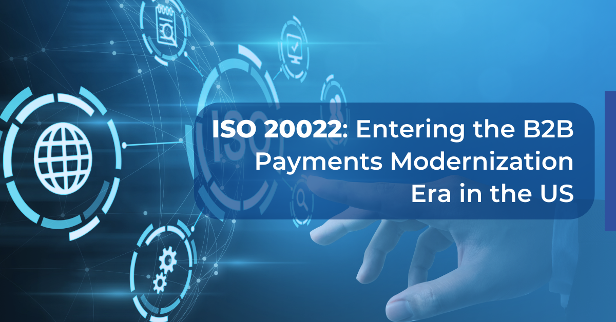 ISO 20022 B2B payment modernization