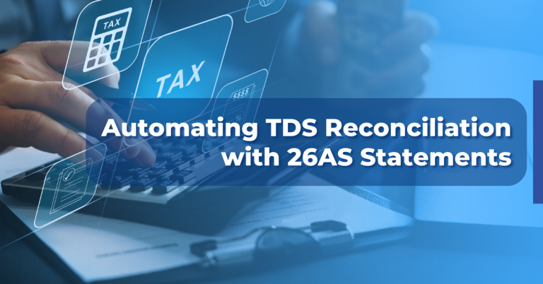 Feature image of blog 'Automating TDS reconciliation with 26AS statements'